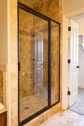 10211 Lydia Ln, Danville, AR 72833 - bathroom with a stall shower