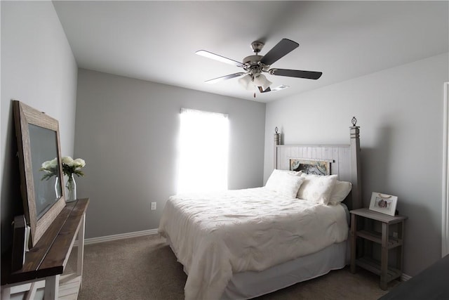 5803 SW Gentle Winds Ave, Bentonville, AR 72713 - bedroom featuring carpet, ceiling fan, and baseboards