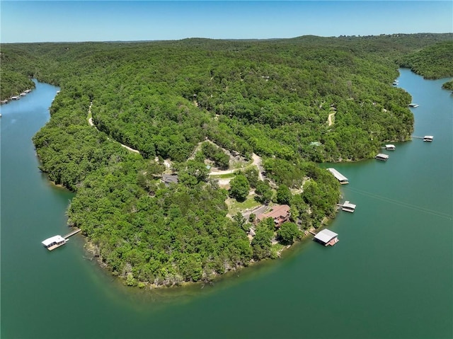 2895 County Road 116, Eureka Springs, AR 72631 - bird's eye view of a nearby body of water