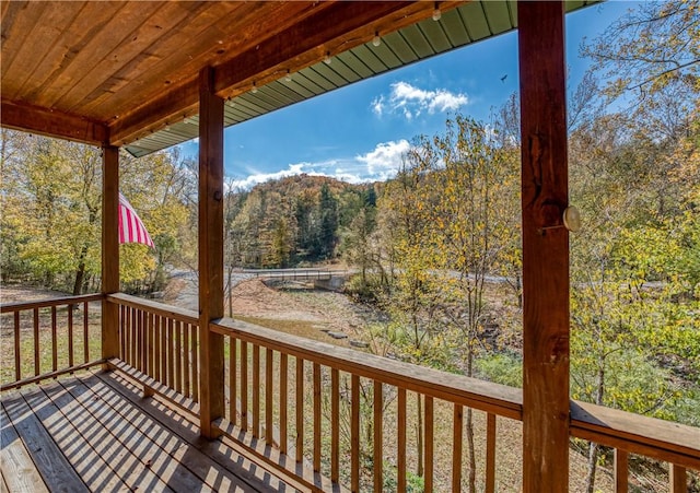 96NC6450 457 NC-6012, Jasper, AR 72641 - view of wooden deck