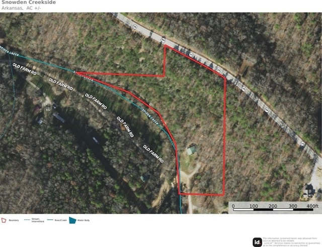 96NC6450 457 NC-6012, Jasper, AR 72641 - map / location with property boundaries highlighted