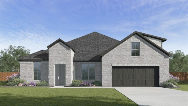 2822 N Grey Squirrel Dr, Fayetteville, AR 72704 - view of front of property with brick siding, driveway, and an attached garage