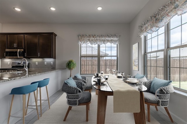 600 Gala Cir, Bentonville, AR 72712 - dining space featuring recessed lighting