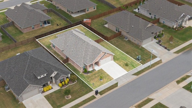 600 Gala Cir, Bentonville, AR 72712 - aerial view of residential area