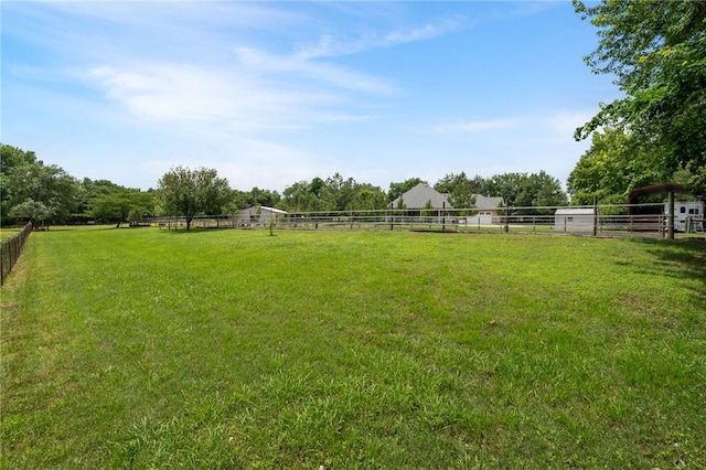 947 Cemetery Rd, Alma, AR 72921 - view of yard with a view of rural / pastoral area
