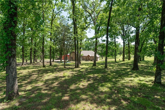 480124 E 1082nd Rd, Muldrow, OK 74948 - view of green lawn