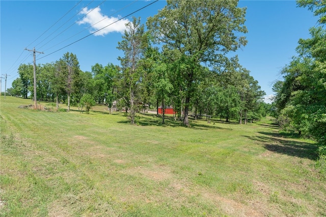 480124 E 1082nd Rd, Muldrow, OK 74948 - view of green lawn