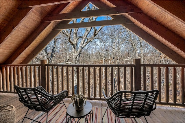 22283 N Log Cabin Dr, Sulphur Springs, AR 72768 - view of deck