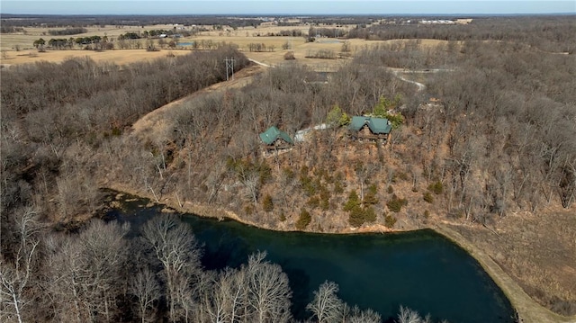 22283 N Log Cabin Dr, Sulphur Springs, AR 72768 - view of property location featuring a large body of water