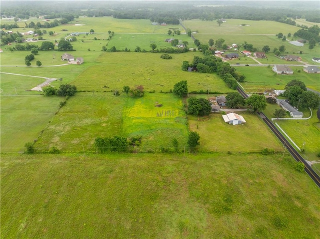 20608 Keck Rd, Siloam Springs, AR 72761 - overview of rural landscape with agricultural land
