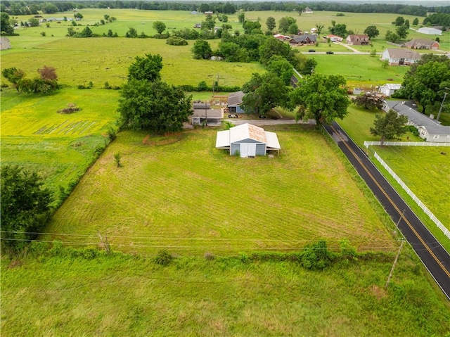 20608 Keck Rd, Siloam Springs, AR 72761 - aerial view of sparsely populated area with agricultural land