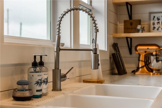 20608 Keck Rd, Siloam Springs, AR 72761 - kitchen view of a sink