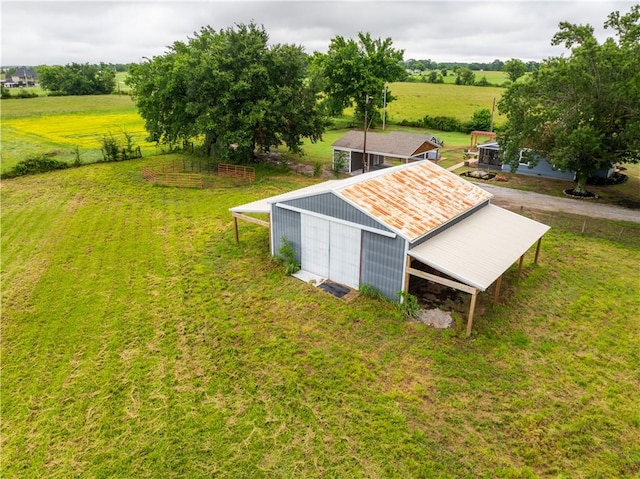 20608 Keck Rd, Siloam Springs, AR 72761 - view of pole building featuring a view of countryside
