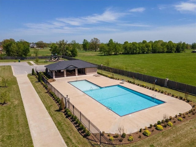 1265 Cassia, Tontitown, AR 72762 - community pool featuring a patio area