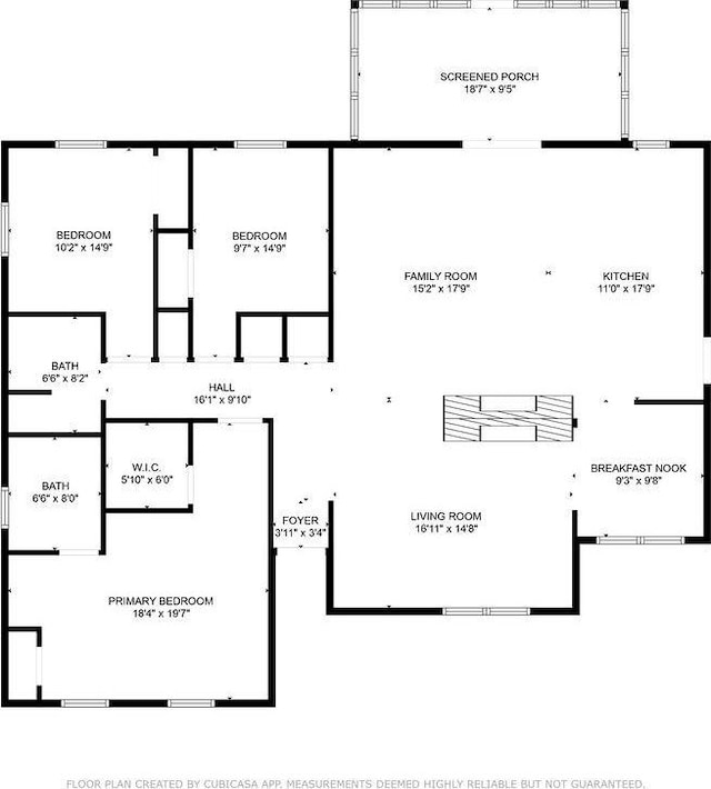 1149 Sunrise Ave, Springdale, AR 72764 - floor plan / room layout