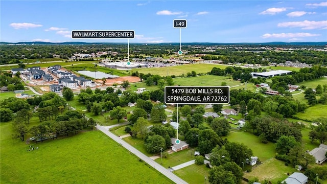5479 Bob Mills Rd, Springdale, AR 72762 - aerial view