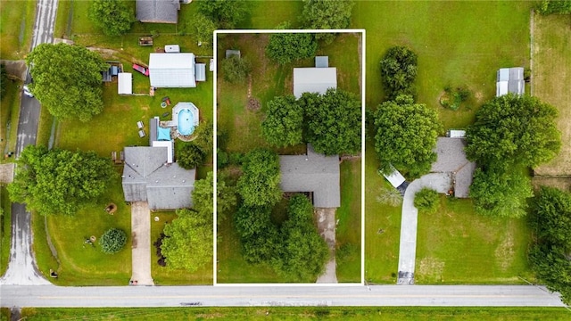 5479 Bob Mills Rd, Springdale, AR 72762 - aerial view of property and surrounding area featuring property boundaries highlighted
