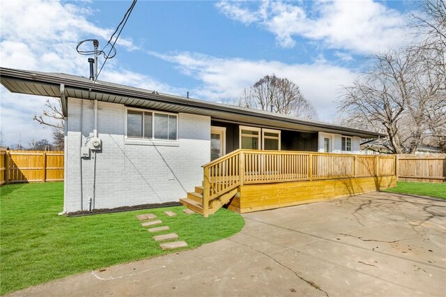 1115 Eicher Ave, Springdale, AR 72764 - rear view of house featuring brick siding