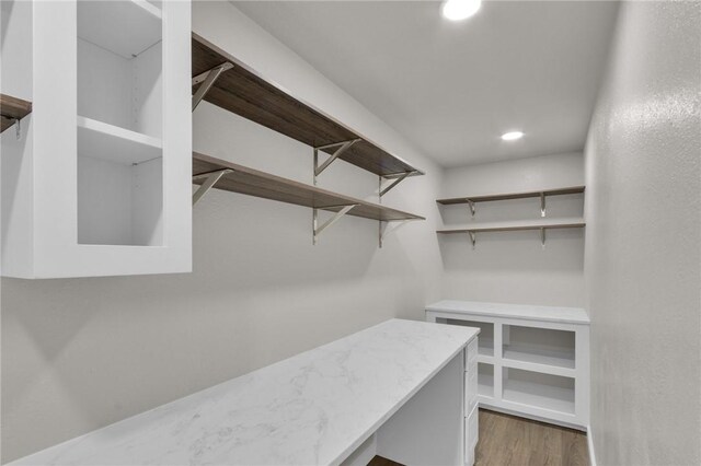 1115 Eicher Ave, Springdale, AR 72764 - walk in closet featuring wood finished floors