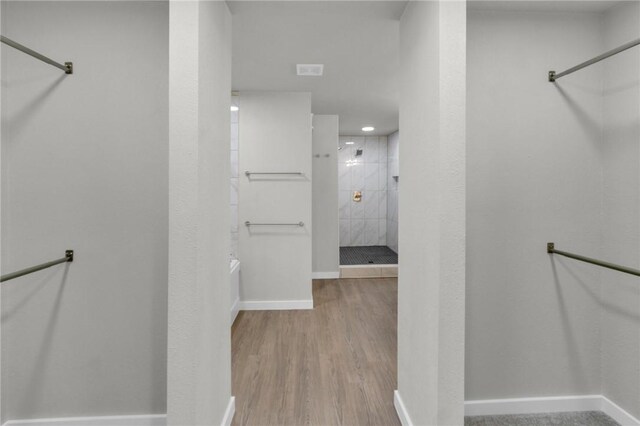 1115 Eicher Ave, Springdale, AR 72764 - spacious closet featuring wood finished floors