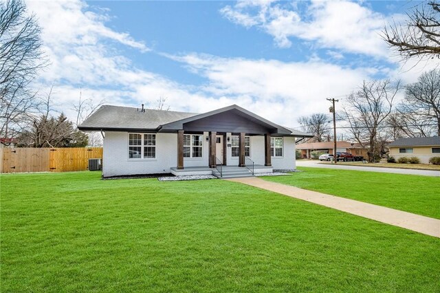 1115 Eicher Ave, Springdale, AR 72764 - rear view of property with a porch and cooling unit