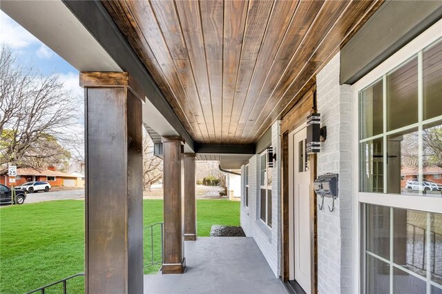 1115 Eicher Ave, Springdale, AR 72764 - porch with a lawn