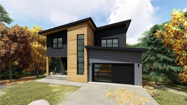 13 Abbotsley Ln, Bella Vista, AR 72714 - contemporary home with concrete driveway