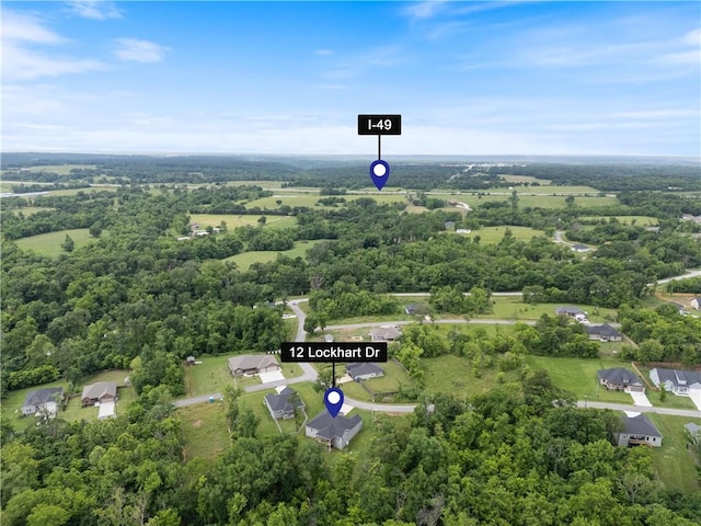 12 Lockhart Dr, Bella Vista, AR 72715 - aerial overview of property's location