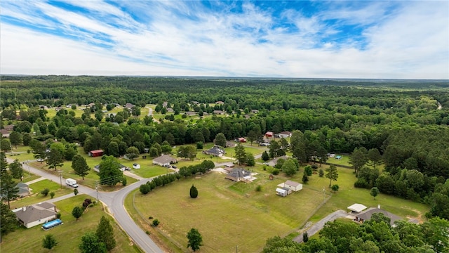 8001 Mars Hill Rd, Ar, AR 72011 - drone / aerial view of a heavily wooded area
