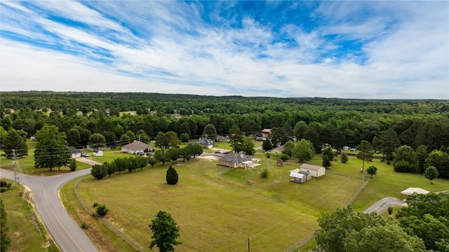 8001 Mars Hill Rd, Ar, AR 72011 - aerial view of a heavily wooded area
