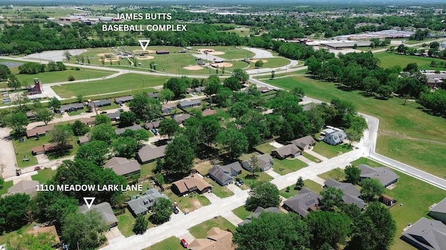 1110 Meadowlark Ln, Siloam Springs, AR 72761 - aerial view of residential area