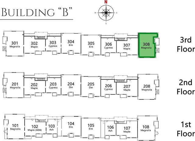 3329 Mp Pkwy Unit 308, Bentonville, AR 72712 - floor plan / room layout