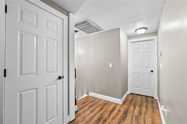 14090 Canal St, Rogers, AR 72758 - hall with baseboards and wood finished floors