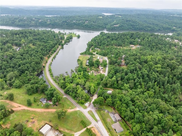 14090 Canal St, Rogers, AR 72758 - view of property location featuring a nearby body of water and a forest