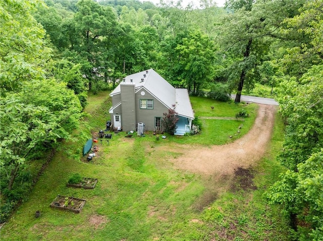 14090 Canal St, Rogers, AR 72758 - view from above of property with a forest