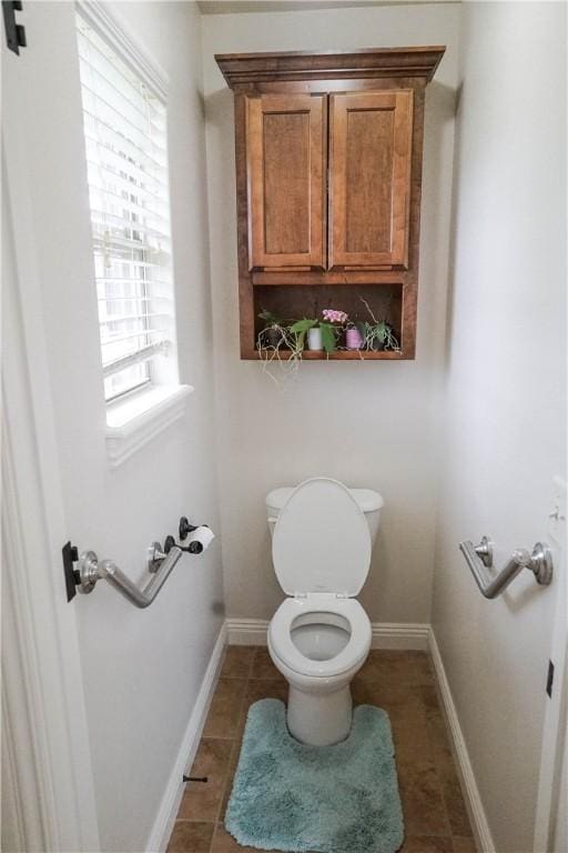 1011 Harvest St, Centerton, AR 72719 - bathroom with toilet and tile patterned flooring