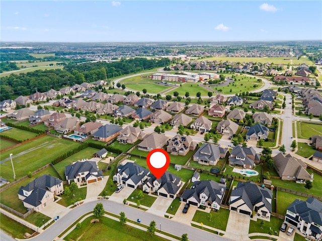1408 SW Breeze Ct, Bentonville, AR 72713 - aerial view of property and surrounding area featuring nearby suburban area
