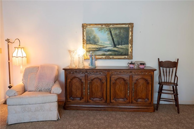 1617 Ranch Dr, Springdale, AR 72762 - sitting room with carpet