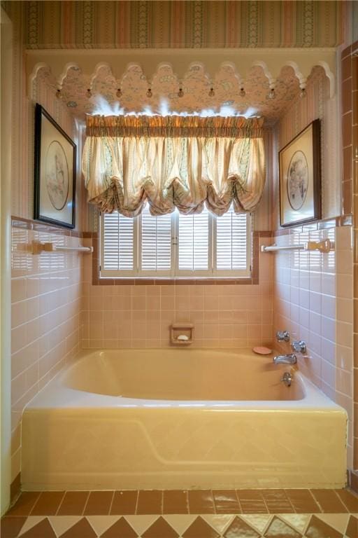 1617 Ranch Dr, Springdale, AR 72762 - bathroom with healthy amount of natural light and a garden tub