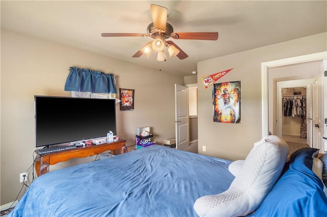 14453 Merritt Dr, Pea Ridge, AR 72751 - bedroom featuring ceiling fan