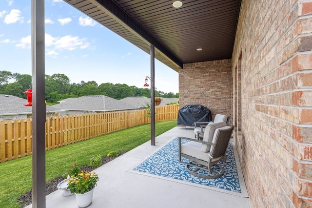 1431 Ari Ave, Centerton, AR 72719 - view of patio / terrace featuring a grill