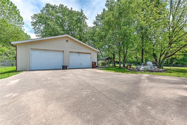 1330 S Baldwin Ave, Fayetteville, AR 72701 - view of detached garage