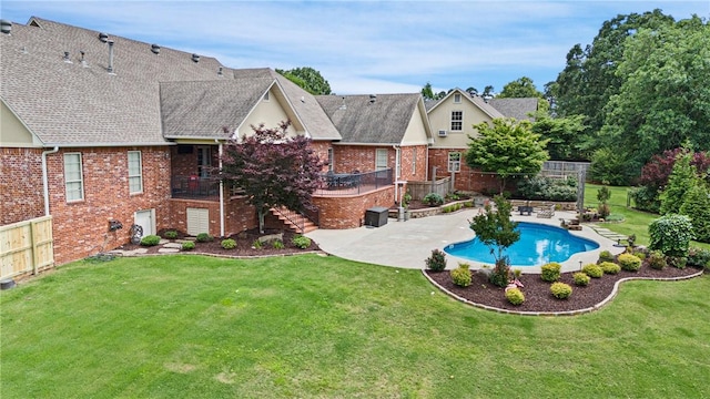 306 Osage Ct, Russellville, AR 72802 - view of pool featuring a patio area and stairs
