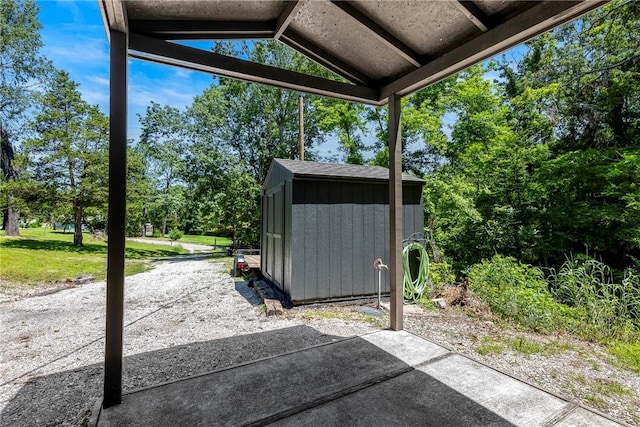 19051 Pinecrest Ln, Rogers, AR 72756 - view of patio / terrace with view of wooded area