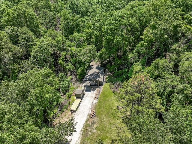 19051 Pinecrest Ln, Rogers, AR 72756 - view of subject property featuring a forest