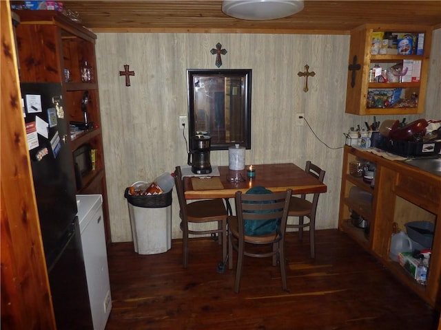 396 Dawn Light Dr, Western Grove, AR 72675 - dining room with wood finished floors