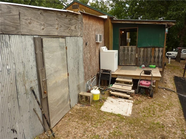396 Dawn Light Dr, Western Grove, AR 72675 - rear view of property featuring washer / clothes dryer