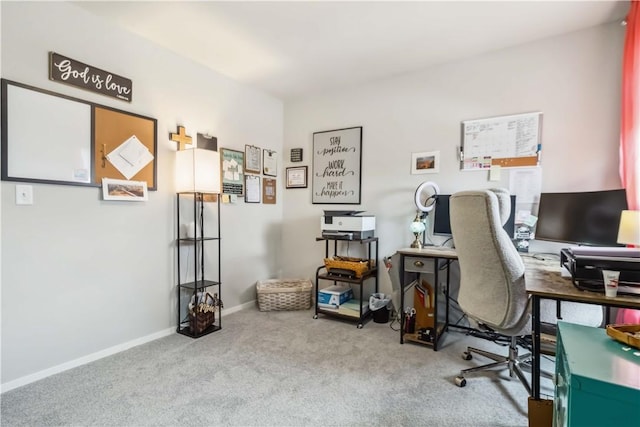 1017 Richland Creek Ave, Elkins, AR 72727 - office with carpet and baseboards