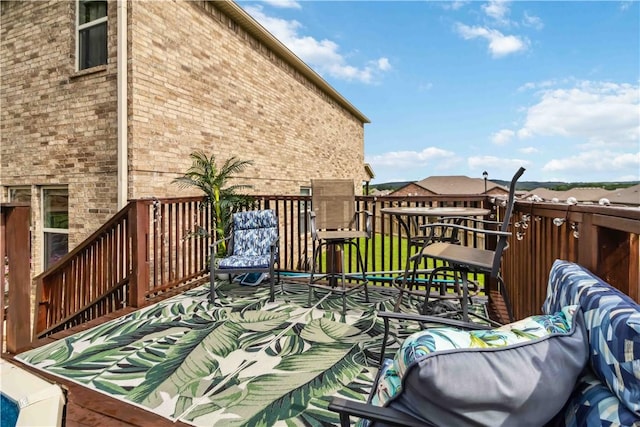 1017 Richland Creek Ave, Elkins, AR 72727 - view of deck