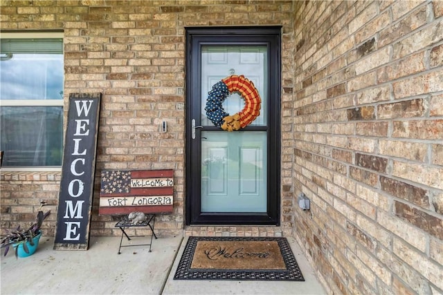 1017 Richland Creek Ave, Elkins, AR 72727 - property entrance featuring brick siding
